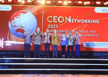 CEO Networking 2025 “Managing Global Trade and Empowering Business Strategy" di Jakarta, Selasa (18/11/2025).