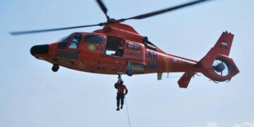 Helikopter.(Foto: Setneg)