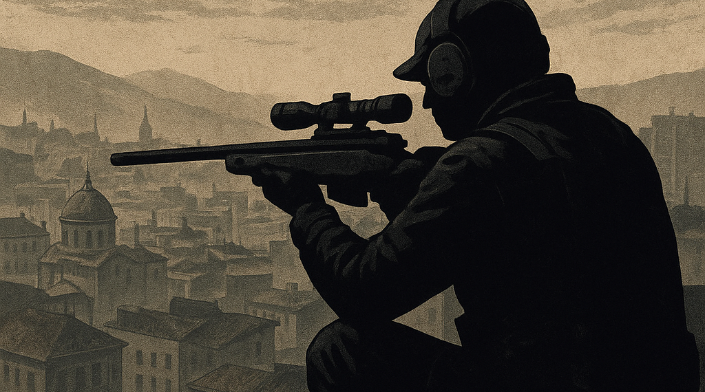 Ilustrasi sniper (Image: AI)
