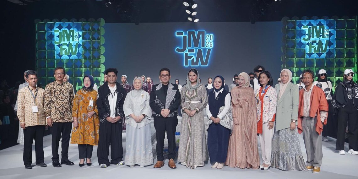 Pembukaan Jakarta Muslim Fashion Week (JMFW) 2026 di Balai Kartini, Jakarta, Kamis (6/11/2025).(Foto: Humas Kemendag)