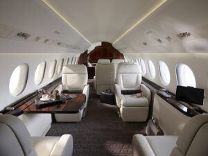 Kabin Falcon 8x. (FOTO: Dassault-Aviation.com)
