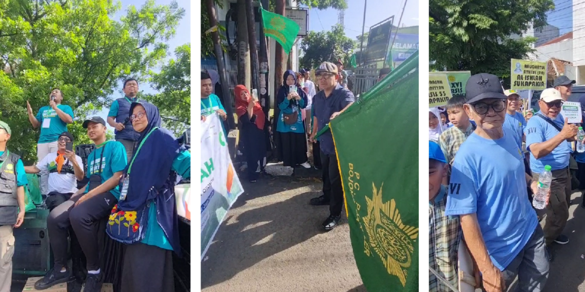 Parade Jam'iyyah Persis Bojongloa Kaler Kota Bandung.