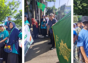 Parade Jam'iyyah Persis Bojongloa Kaler Kota Bandung.