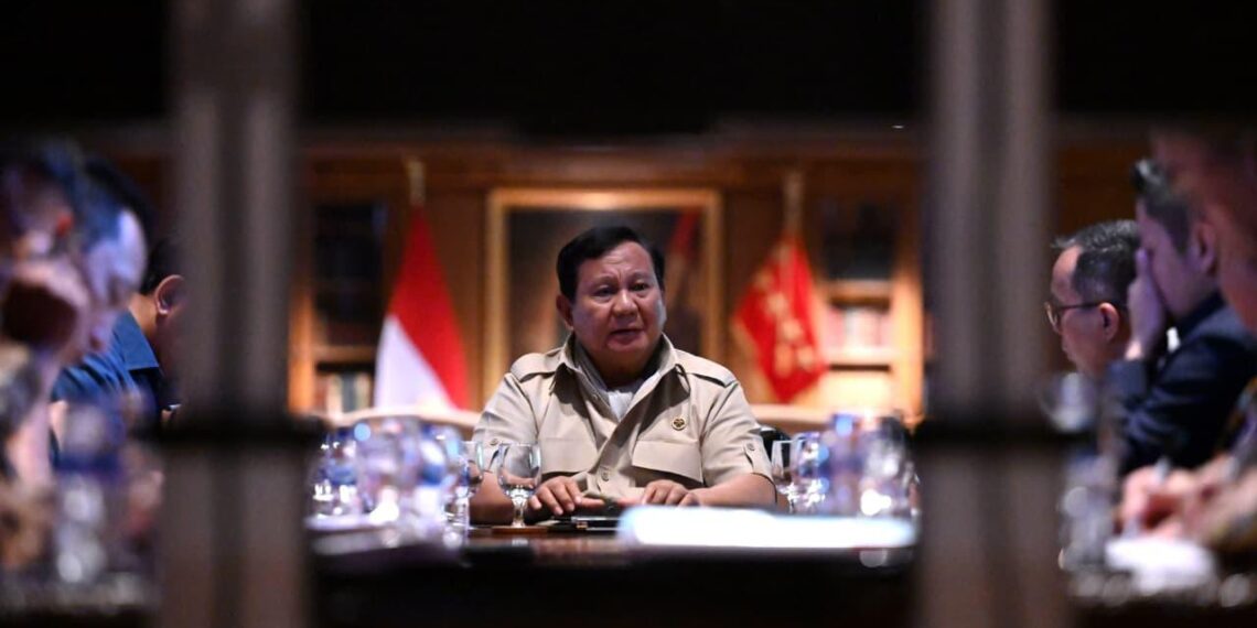 Presiden Prabowo Subianto.(Foto: Seskab)