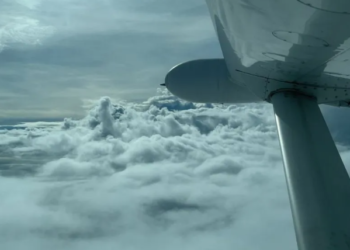 Operasi modifikasi cuaca.(Foto: BMKG)