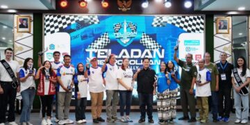 Menteri Pemuda dan Olahraga Republik Indonesia (Menpora RI), Erick Thohir, mengapresiasi Teladan Metropolitan City Rally 2025 oleh Ikatan Motor Indonesia (IMI) DKI Jakarta. Kegiatan tersebut dinilai dapat mendorong pengembangan sport tourism nasional.(foto:raiky/kemenpora.go.id)