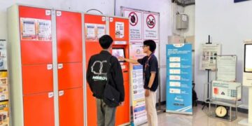 Layanan Wiser di area stasiun.(Foto: Istimewa)