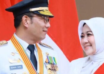 Ridwan Kamil dan Atalia Praratya.(Foto:Istimewa/Instagram @ataliapr)
