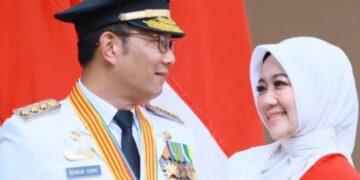 Ridwan Kamil dan Atalia Praratya.(Foto:Istimewa/Instagram @ataliapr)