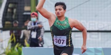 Atlet lempar lembing Abdul Hafiz.(Foto: Dok. Kemenpora)