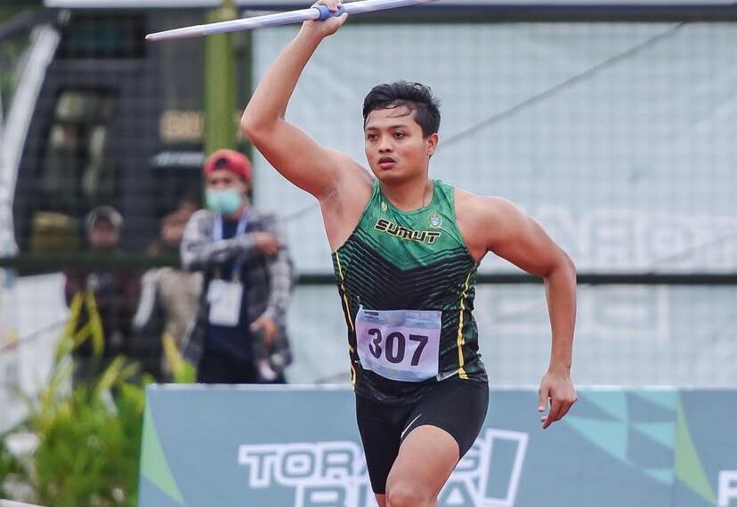 Atlet lempar lembing Abdul Hafiz.(Foto: Dok. Kemenpora)