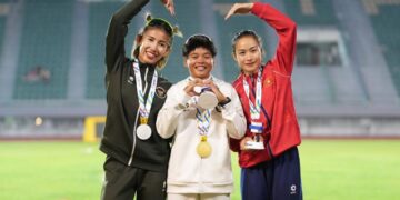 Menteri Pemuda dan Olahraga Republik Indonesia (Menpora RI) Erick Thohir bangga dan mengapresiasi adanya regenerasi atlet muda yang berprestasi di ajang SEA Games 2025 Thailand. (foto:Herry/kemenpora go.id)