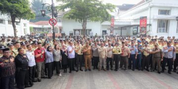 HUT Satpam di Kota Bandung.(Foto: Humas Pemkot Bandung)