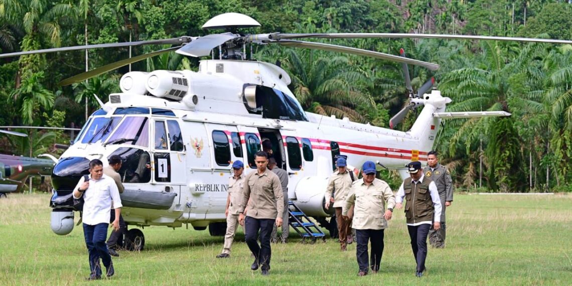 Helikopter kepresidenan.(Foto: Setneg)