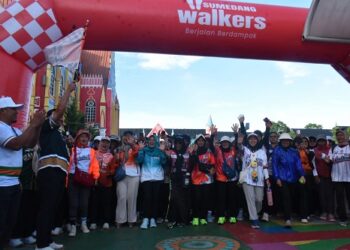 Jatinangor Walkers Fest 2025.(Foto: Humas Pemkab Sumedang)