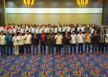 Pelantikan Pengurus KONI Malut.(Foto: Dok. KONI Pusat)