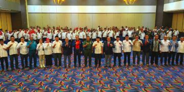 Pelantikan Pengurus KONI Malut.(Foto: Dok. KONI Pusat)