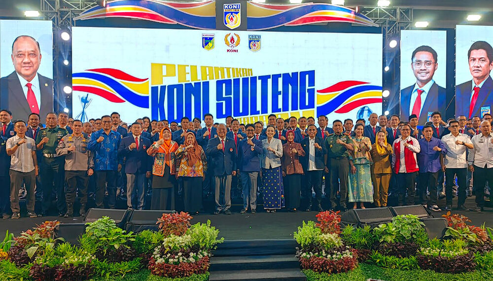 Pelantikan Pengurus KONI Sulteng.(Foto: KONI Pusat)