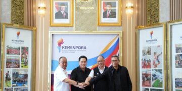 Pelaksanaan SEA Games Thailand 2025 sudah di depan mata. Selasa 9 Desember 2025, Pesta olahraga Asia Tenggara akan dibuka. Para stake holder olahraga, KONI dan NOC Indonesia berharap para atlet cabang olahraga (cabor) yang dianalisa oleh tim review bisa membawa pulang hasil maksimal sesuai bahkan melebihi target 80 medali emas.(foto:Herry/kemenpora.go.id)