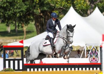Sejarah membanggakan berhasil di ukir tim Equestrian Indonesia di ajang SEA Games. Medali emas pertama akhirnya tercipta oleh tim Equestrian di SEA Games 2025 Thailand. (foto:NOC Indonesia)