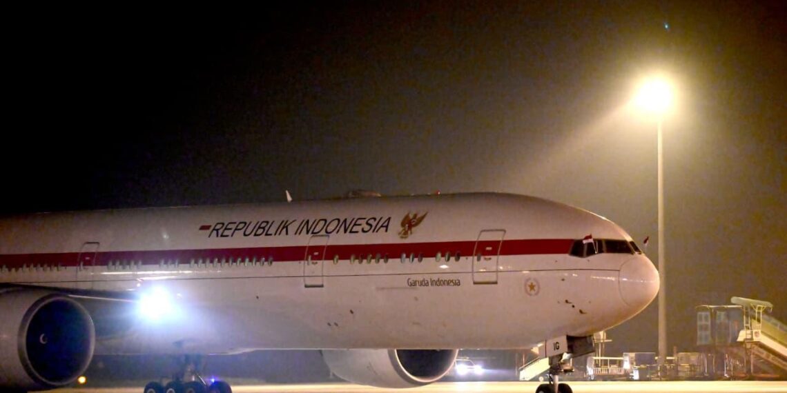 Pesawat kepresidenan Indonesia.(Foto: Setneg)
