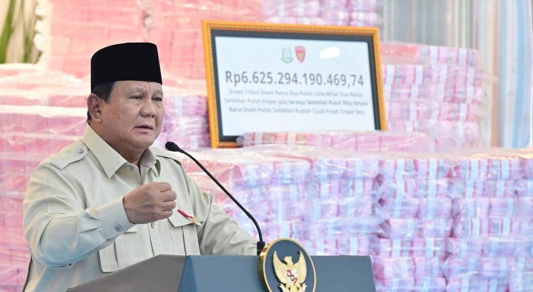 Presiden Prabowo Subianto.(Foto: Setneg)