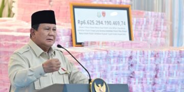 Presiden Prabowo Subianto.(Foto: Setneg)