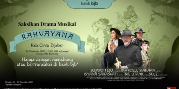 Salah satu program unggulan akhir tahun yang dihadirkan bank bjb adalah kesempatan mendapatkan tiket Drama Musikal Rahvayana: Kala Cinta Dijabar, sebuah pertunjukan kolosal yang akan digelar pada 30 Desember 2025 di Sabuga ITB, Bandung.(Image: Istimewa)
