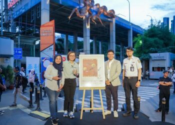 Wakil Menteri Ekonomi Kreatif/Wakil Kepala Badan Ekonomi Kreatif (Ekraf), Irene Umar, meresmikan 'Scenic Art Station' di Stasiun BNI City, Jakarta, Sabtu, 27 Desember 2025, sebagai terobosan menghadirkan galeri seni di ruang transit publik.(Foto: Dok. Ekraf)