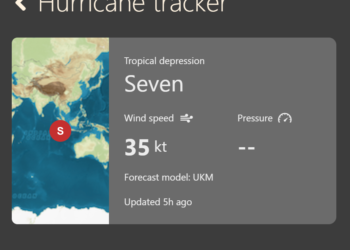 Tangkapan layar Jum'at (12/12/2025) pukul 07.00 WIB.(Image:Windy.com)