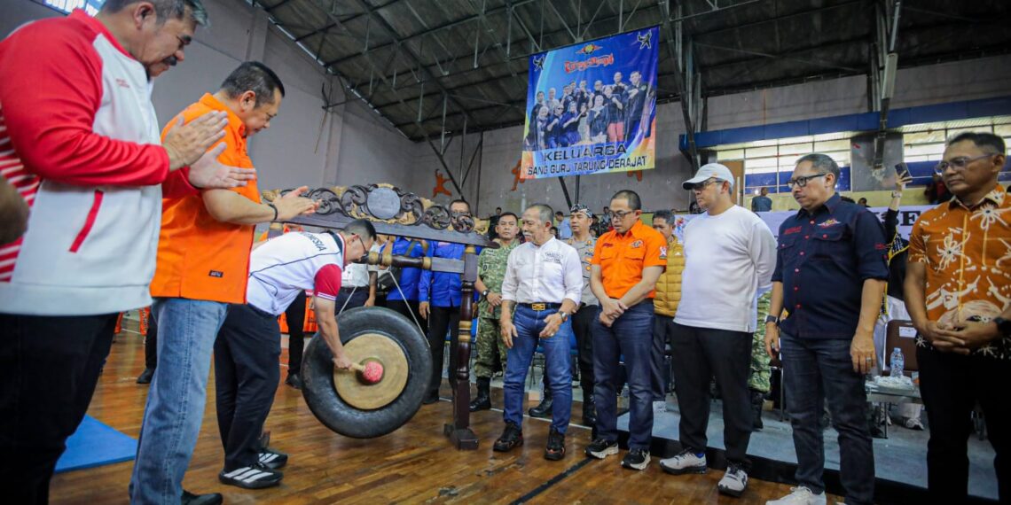 Kejurnas Pelajar Tarung Derajat 2025.(Foto: Humas Pemkot Bandung)