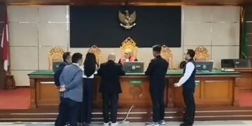 Sidang Praperadilan Wakil Walikota Bandung, Erwin, atas penetapan status tersangka oleh Kejari Kota Bandung.(Foto:Istimewa).