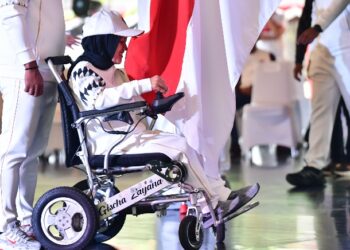 Kementerian Pemuda dan Olahraga (Kemenpora) RI tengah berupaya menghapus stigma bahwa menjadi atlet tidak menawarkan kesejahteraan di masa depan.(foto:bagus/kemenpora go.id)