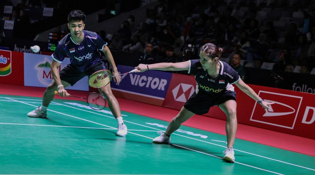 Ganda campuran Indonesia, Dejan Ferdinansyah/Bernadine Anindya Wardana.(Foto: Humas PBSI)