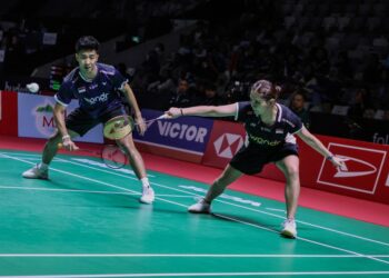 Ganda campuran Indonesia, Dejan Ferdinansyah/Bernadine Anindya Wardana.(Foto: Humas PBSI)