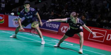 Ganda campuran Indonesia, Dejan Ferdinansyah/Bernadine Anindya Wardana.(Foto: Humas PBSI)