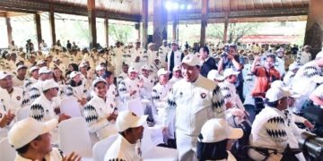 Menpora RI Erick Thohir meyakini target 82 emas yang dicanangkan National Paralympic Committee (NPC) Indonesia dalam ASEAN Para Games Ke-13 Tahun 2025 Thailand tercapai. (foto:bagus/kemenpora.go.id)