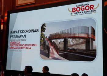 JPO di depan Bappenda Bogor