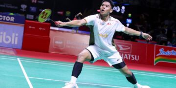 – Andalan tunggal putra Indonesia, Moh. Zaki Ubaidillah.(Foto: Dok. PBSI)