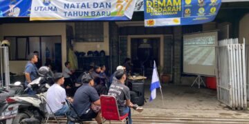 Nonton bareng.(Foto: Humas Pemkot Bandung)