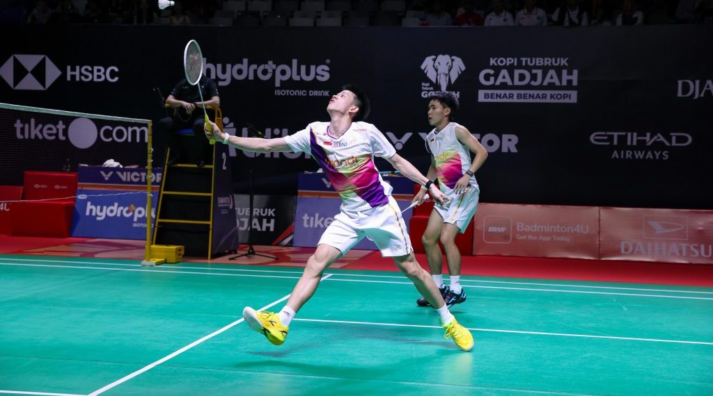 Raymond Indra dan Nikolaus Joaquin.(Foto: Dok. PBSI)