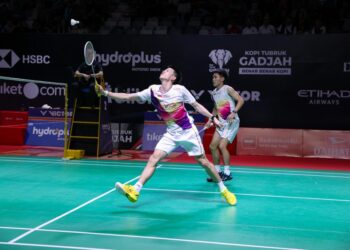 Raymond Indra dan Nikolaus Joaquin.(Foto: Dok. PBSI)