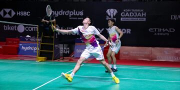 Raymond Indra dan Nikolaus Joaquin.(Foto: Dok. PBSI)