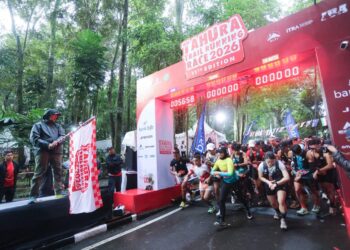 Tahura Trail Run Race.(Foto: Humas Pemkot Bandung)