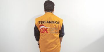 YS, Direktur Utama PT Crowde Membangun Bangsa (PT CMB) tersangka perkara tindak pidana di sektor jasa keuangan.(Foto: Dok. OJK)