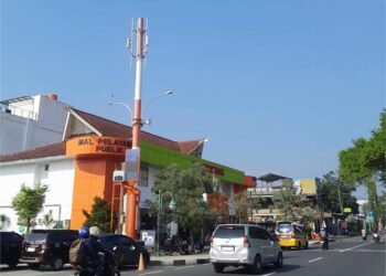 Tiang pintar di Sumedang.(Foto: Humas Pemkab Sumedang)