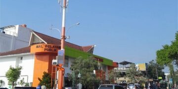 Tiang pintar di Sumedang.(Foto: Humas Pemkab Sumedang)