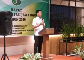 Ketua Umum Pengprov Persatuan Bulutangkis Seluruh Indonesia (PBSI) Jawa Barat, Komjen (Purn) Dr. Akhmad Wiyagus.(Foto: Satujabar.com)