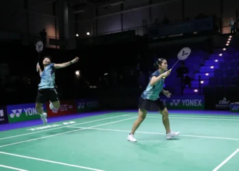 Pasangan ganda putri Indonesia, Apriyani Rahayu/Lanny Tria Mayasari.(Foto: Dok. PBSI)