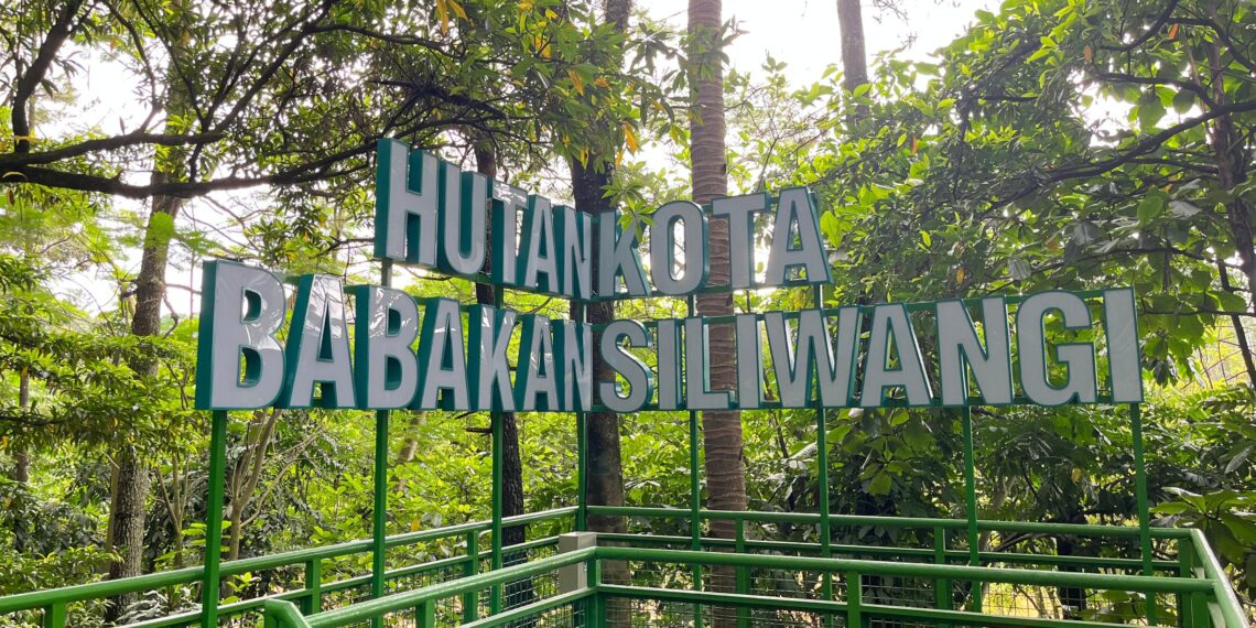 Hutan Kota Babakan Siliwangi Kota Bandung.(Foto: Humas Pemkot Bandung)